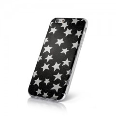 Mercury zadní kryt pro iPhone 6/6S Glitter Stars Black