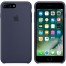Apple iPhone silicone case 7 Plus Midnight Blue