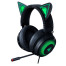 Razer Kraken Kitty Edition Sluchátka s mikrofonem Kabel Přes hlavu Hraní Černá, Zelená