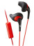 JVC HA-ENR15-BR-E Sluchátka s mikrofonem Kabel Do ucha Sporty Černá, Červená