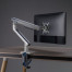 Stolní držák pro monitor LED/LCD 17-32&quot; ART L-19GD pomoc s plynem 2-9 kg 2x USB 3.0 Bílá č.10