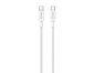 Rixon datový a nabíjecí kabel USB-C/USB-C - bílý