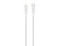 Rixon datový a nabíjecí kabel USB-C/lightning - bílý