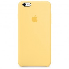 Apple Silikonové pouzdro Apple iPhone 6/S žluté