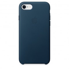 Apple iPhone 7/8 Leather Case Cosmos Blue - MQHF2ZM/A