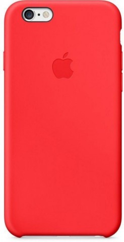 Apple iPhone 6/6S Silicone Case MKY62FE/A - Red
