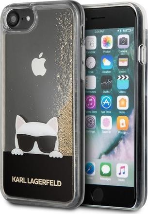 Karl Lagerfeld Choupette Sunglass pouzdro pro iPhone 7/8 zlaté