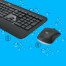 Logitech Advanced MK540 klávesnice Obsahuje myš USB QWERTY US Mezinárodní Černá, Bílá č.7