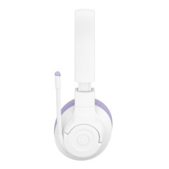 Belkin SOUNDFORMINSPIRE OVEREAR HEADSET LAV Sluchátka s mikrofonem Kabelový a bezdrátový Přes hlavu Hovory/hudba USB typu C Bluetooth Levandule, Bílá č.2