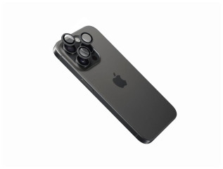 Ochranná skla čoček fotoaparátů FIXED Camera Glass pro Apple iPhone 16 Pro /16 Pro Max, černá č.1