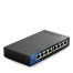 Linksys LGS108 Nespravované L2 Gigabit Ethernet (10/100/1000) Černá, Modrá