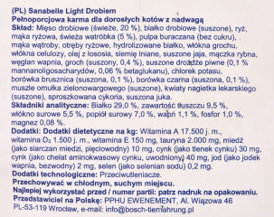 Bosch Sanabelle Light Poultry 10 kg č.2