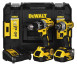 SADA NÁŘADÍ POWER TOOL COMBO DEWALT DCK266P2T (DCD796+DCF887) 2X5,0AH 18V