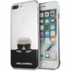 Karl Lagerfeld FlexiBle PU pouzdro iPhone 7/8 Plus černé