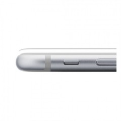 Ochranné tvrzené sklo pro celý displej CellularLine CAPSULE pro Apple iPhone 6 Plus, bílé
