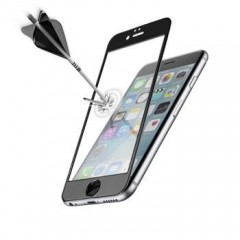 Ochranné tvrzené sklo pro celý displej CellularLine CAPSULE pro Apple iPhone 6/6S, černé