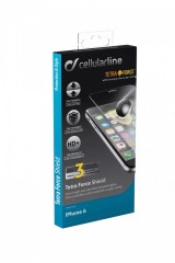 Prémiové ochranné tvrzené sklo Cellularline TETRA FORCE GLASS pro Apple iPhone 6/6S