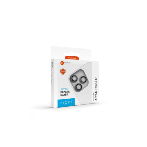 Ochranná skla čoček fotoaparátů FIXED Armor Camera Glass pro Apple iPhone 17 Pro/Pro Max, černá č.4