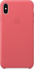 Apple iPhone XS Max Leather Case MTEX2ZM/A - Peony Pink
