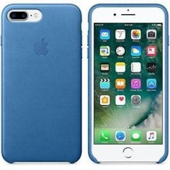 Apple iPhone 7/8 Plus Leather Case - Sea Blue