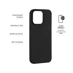 Zadní pogumovaný kryt FIXED Story pro Apple iPhone 14 Pro Max, černý č.3