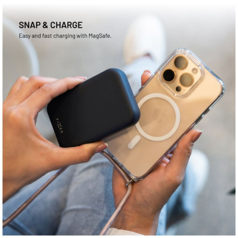 Pouzdro FIXED MagPure Neck s černou šňůrkou na krk pro Apple iPhone 17 Pro č.5