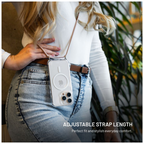 Pouzdro FIXED MagPure Neck s černou šňůrkou na krk pro Apple iPhone 17 Pro č.6