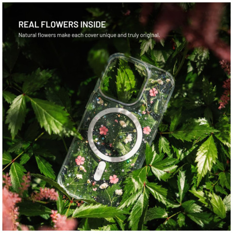 Zadní kryt FIXED MagBloom s podporou MagSafe pro Apple iPhone 17 Pro, Blush Plum č.2