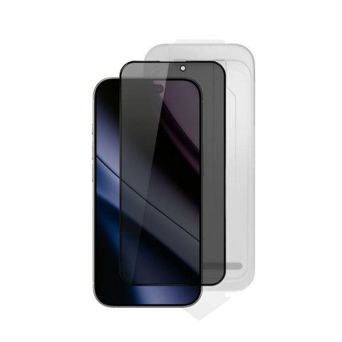 Epico Privacy Glass 3D DF | iPhone 17 Pro Max| Ultra-široké krytí s jednokrokovým aplikátorem proti prachu č.3