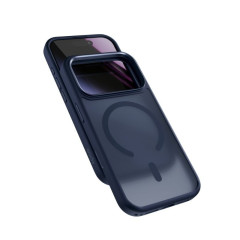 Epico HeroMatte Pro Mag+ Case | iPhone 17 Pro Max | temně modrá | Qi2 &amp; MagSafe kompatibilní | crossbody úchyty a ochrana kamery č.1