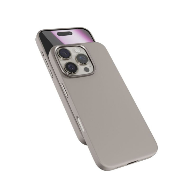 Epico Silicone Pro Mag+ Case iPhone 16 Pro - béžový titan