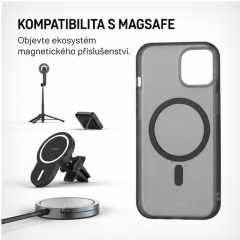 TPU gelový kryt FIXED MagStory s podporou MagSafe pro Apple iPhone 17, kouřový č.3