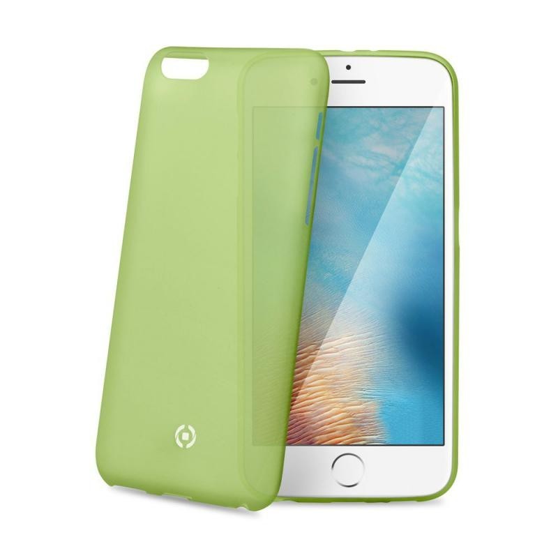 VÃ½sledek obrÃ¡zku pro Ultra tenkÃ© TPU pouzdro CELLY Frost pro Apple iPhone 7, 0,29 mm, zelenÃ©