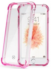 Zadní kryt CELLY Armor pro Apple iPhone SE, růžový č.1