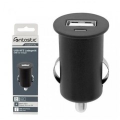 Autonabíječka Fontastic ESSENTIAL USB, 1A, černá
