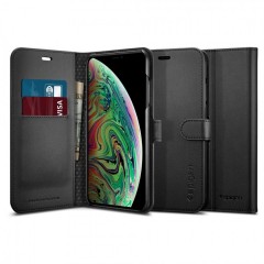 Spigen Wallet S, black - iPhone XS Max