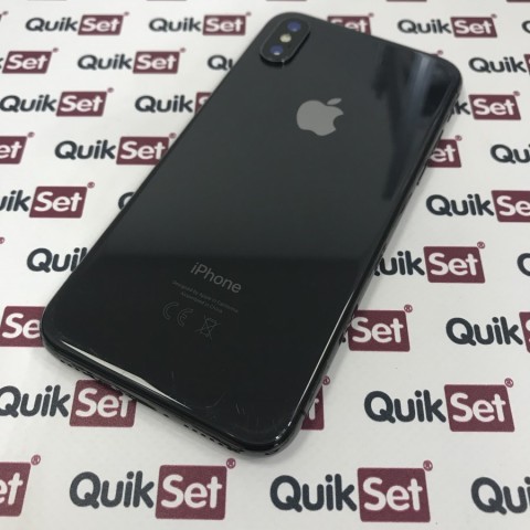 Apple iPhone X 256GB vesmírně šedý - kat. B