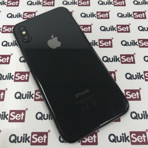 Apple iPhone X 256GB vesmírně šedý - kat. B