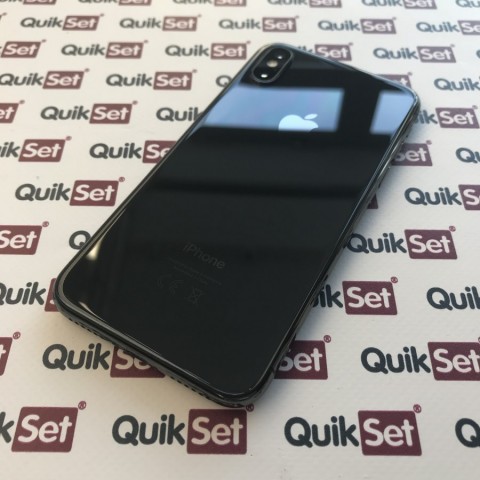 Apple iPhone X 256GB Space Gray - Kat. A