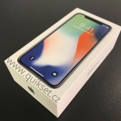 Originální krabička pro Apple iPhone X Silver
