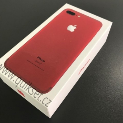 Originální krabička pro Apple iPhone 7 Plus Red