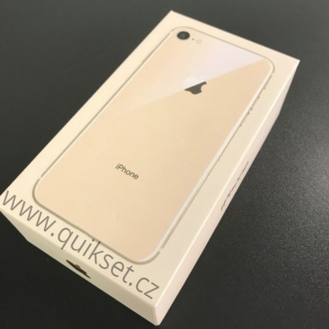 Originální krabička pro Apple iPhone 8 Gold