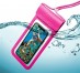 Univerzální voděodolné pouzdro CELLY Splash Bag 2019 pro telefon 6,5", růžové