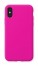 Ochranný silikonový kryt CellularLine SENSATION pro Apple iPhone XS max, růžový neon