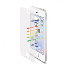 Ochranné tvrzené sklo CELLY Glass pro Apple iPhone 5/5S/SE s ANTI-BLUE-RAY vrstvou č.1