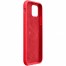 Ochranný silikonový kryt CellularLine SENSATION pro Apple iPhone 11 PRO Max, červený