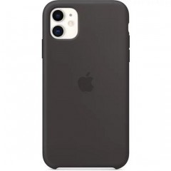 Apple Silicone Case pro iPhone 11, Černý č.1