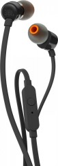 Kabelová sluchátka JBL T110 - Black č.1