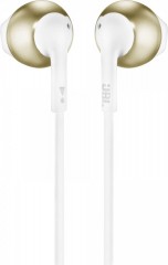 Kabelová sluchátka JBL T205 - Champagne Gold č.3
