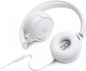 Kabelové sluchátka JBL Tune 500 - White č.1
